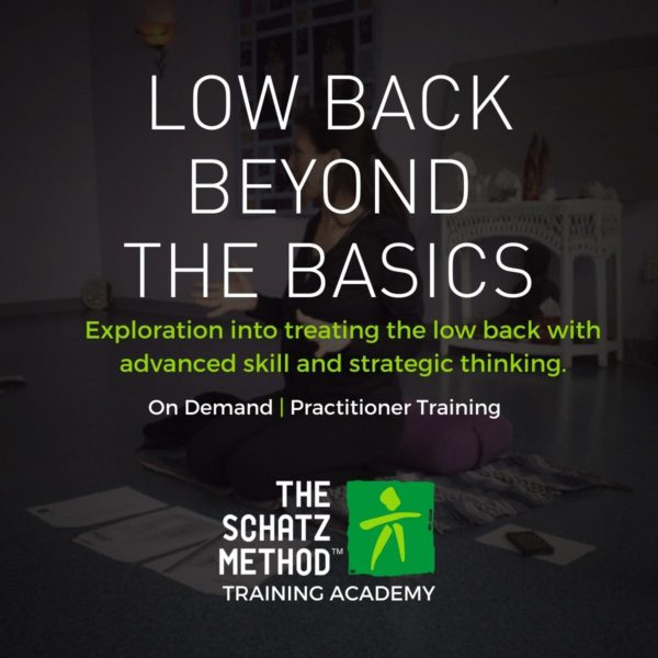 Low Back Beyond The Basics